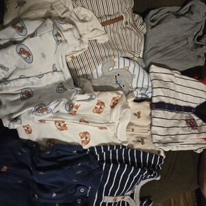 adidas Kids Footies - Blue, White, and Gray